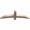 Ekena Millwork Bellingham Smooth Timber Gable Bracket, Douglas Fir, 48"W x 16"H x 3 1/2"D x 3 1/2"F, 8/12 Pitch GBW048X16X0404BEL00SDF - alternate 3